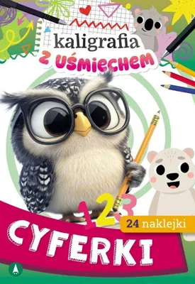 Produktbild von Kaligrafia z umiechem Cyferki 80317