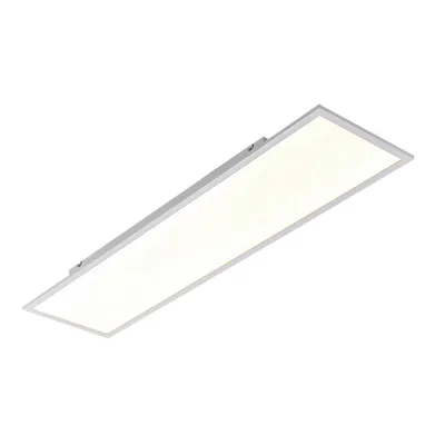 Produktbild von Lindby LED-Panel Quais, 120 x 30 cm, weiß, Metall, 4.000K