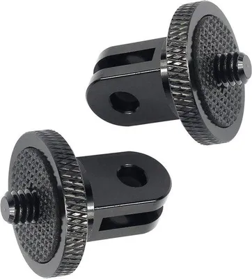 Immagine prodotto di Adattatori in alluminio per fotocamera da treppiede - 2 pezzi - 1/4 di pollice - Accessori per mini treppiedi