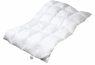 Produktbild von Hofmann Bayern Kassetten Daunendecke Daunenbett Bettdecke 4x6 155x220 cm 960 g