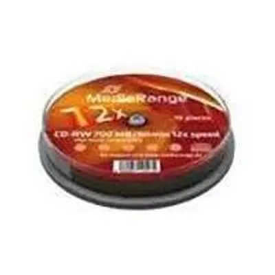 Produktbild von MEDIARANGE 10 x CD-RW - 700 MB (80 Min) 12x