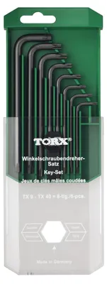 Produktbild von HaFu Torx-Winkelschraubendreher-Satz, T 9-T 40 508-180-08 (Torxschraubendreher)