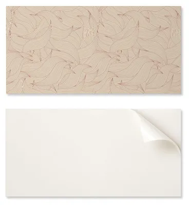 Immagine prodotto di Pannello in vinile autoadesivo con decorazione stampata, dimensioni 120 x 60 cm, motivo a onde