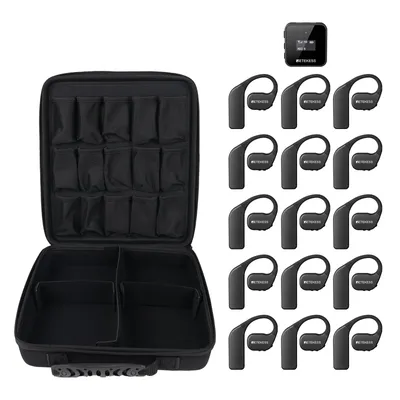 Productafbeelding van Retekess TT135 toursysteem, audiosysteem, eenvoudige koppeling met één druk op de knop, draadloze microfoon, Bluetooth voor vertaalsoftware, toursysteem voor reizen en musea