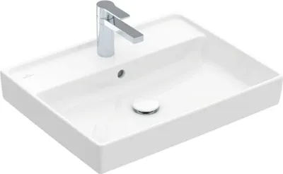 Productafbeelding van Villeroy & Boch Collaro wastafelmeubel met kast, 60 cm, met overloop, 1 gat voor kraan