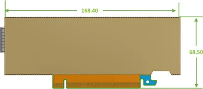 Produktbild von NVIDIA ConnectX-8 C8180 - Netzwerkadapter - PCIe