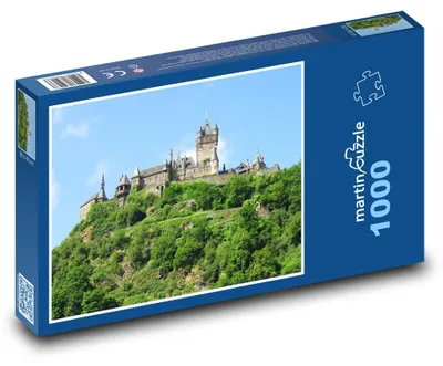 Obrázok produktu pre Puzzle 1000 Hrad Reichsburg v zeleni - martinpuzzle