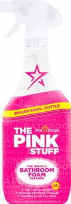 Zdjęcie produktu dla THE PINK STUFF uniwersalna pianka w sprayu do czyszczenia łazienki 850 ml