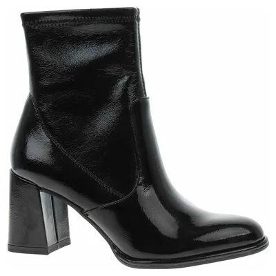 Produktbild von Tamaris Damen Stiefelette Reißverschluss Blockabsatz Elegant 1-25357-41, Größe:36 EU, Farbe:Mehrfarbig