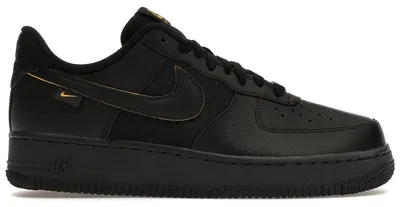 Zdjęcie produktu dla Nike Air Force 1 '07 "Ballistic Mesh Black University Gold", Größe: 38,5