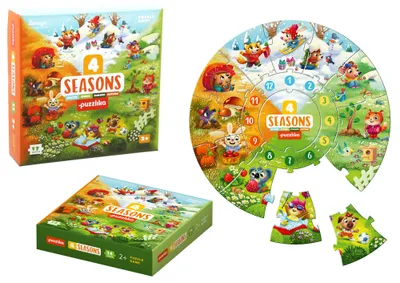 Obrázok produktu pre Puzzle Úžasné 4 ročné obdobia 15238