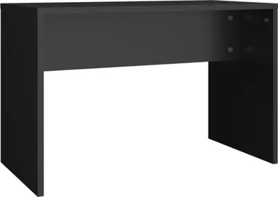 Obrázek produktu pro vidaXL Make-up Stool Black 70x35x45 cm Dřevěný materiál