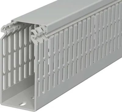 Produktbild von OBO LKV N 10050 Verdrahtungskanal ** 100x50x2000 PVC sgr RAL7030 6178437