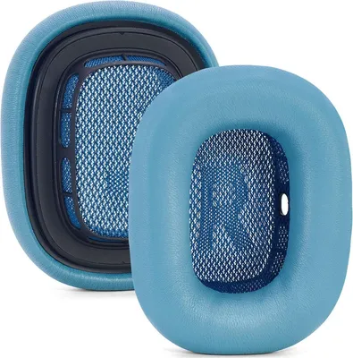 Produktbild von INF 2er-Pack Ohrpolster aus Lammfell für Apple AirPods Max - Premium Ersatz Blau