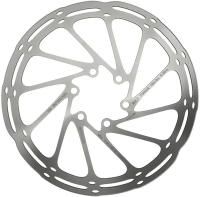 Produktbild von SRAM 00.5018.037.015 Bremsscheibe 'CenterLine' Rounded, Ø 200 mm, 6-Loch, silber