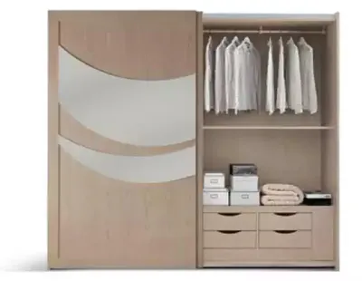 Produktbild von Schlafzimmer Bett 2x Nachttische Kleiderschrank Kommode Luxus Set 5 tlg.
