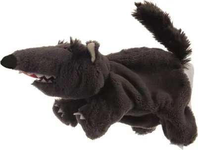 Produktbild von Egmont Toys Handpuppe Tier Wolf 30 cm