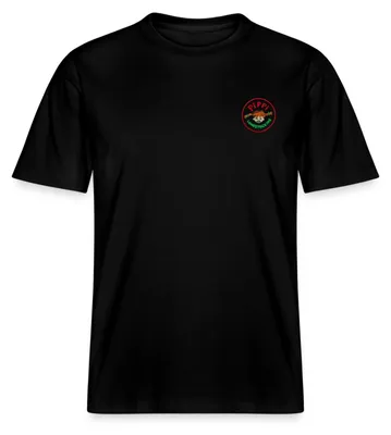 Produktbild von Spreadshirt Pippi Langstrumpf Portrait Rundes Logo Relaxed Fit Uni T-Shirt, XXL, Schwarz