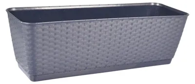 Image de Boîte en plastique RATOLLA P anthracite 40cm