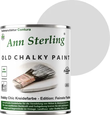 Produktbild von Ann Sterling Kreidefarbe Shabby Chic 750ml - Pearlgrau