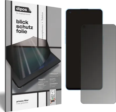 Produktbild von Blickschutzfolie für Oppo Reno 7 Pro matt Schutzfolie Folie Display Schutz dipos