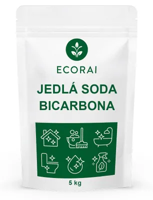 Obrázok produktu pre Ecorai Jedlá Sóda pre Domácnosť, Hygienu a Trávenie 5 kg