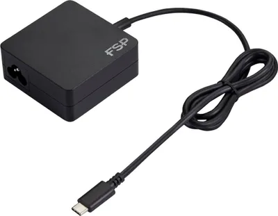 Produktbild von Notebook-Netzteil NB C 65W (schwarz, USB-C Anschluss, PD)