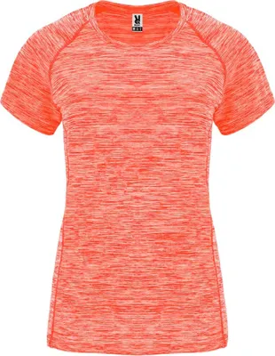 Image de Roly - T-shirt "Austin" pour femme LT2610 (XXL) (Corail fluo chiné)