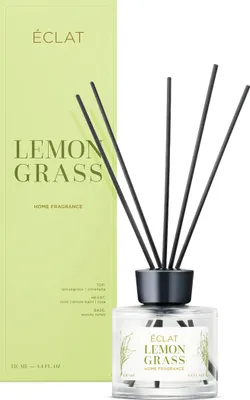 Produktbild von ÉCLAT Lemongrass Raumduft + Duftstäbchen, langanhaltender Lufterfrischer, 130ml