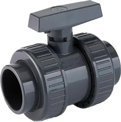 Produktbild von PVC-U SCH Kugelhahn - Klebeverbindung 1-1/4