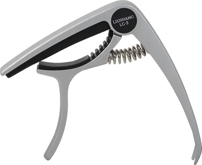 Obrázek produktu pro Verk 01447 Kapodaster pro klasické a elektrické kytary stříbrný