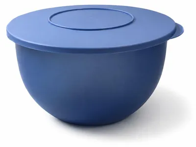 Produktbild von TUPPERWARE Junge Welle Schüssel 4,3 L dunkelblau Servierschüssel Schale Servieren