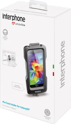 Produktbild von Interphone GALAXY S5 Tasche - Für Nicht Rundrohrlenker