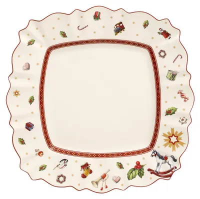 Zdjęcie produktu dla Villeroy & Boch, zestaw talerzy deserowych "Toy's Delight", kwadratowe, 6 sztuk - Numer artykułu: 14-8585-2629 - EAN: 4057743001098