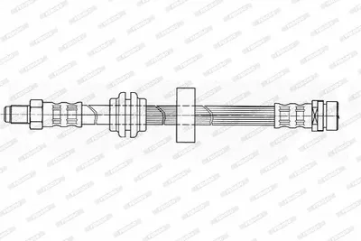 Produktbild von FERODO FHY2453 Bremsschlauch Vorne für FORD SCORPIO II (GFR, GGR) Scorpio II Kombi (GNR, GGR)