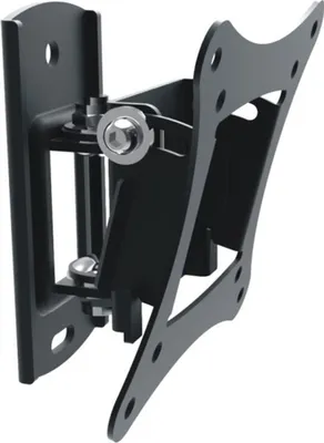 Produktbild von TV Fernseher & PC Monitor Wandhalterung A05 Halter für 10-25 Zoll Schwenkbar Neigbar klein flach VESA 75x75 100x100 mm Halterung