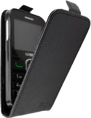 Obrázok produktu pre Puzdro - Flipové puzdro pre Alcatel 2008G v čiernej farbe