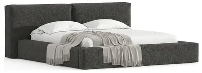 Zdjęcie produktu dla Łóżko tapicerowane DreamLux Noble 160 x 200 cm ze stelażem i pojemnikiem na pościel tkanina Abriamo 8, productTiles.product.images.aiGenerated