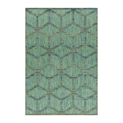 Produktbild von Outdoor Teppich BAHAMA Grün 80 x 250 cm