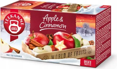 Zdjęcie produktu dla Herbata owocowa Teekanne Apple Cinnamon 20 torebek