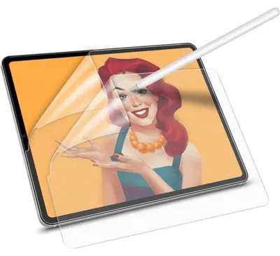 Produktbild von 2 Stück Paperfeel Schutzfolie – Mattes Hydrogel für iPad Pro 12,9 Zoll