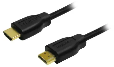 Image de HDMI-Kabel LogiLink Ethernet A -> A St/St 5.00m sw