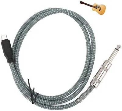 Obrázek produktu pro Stereofonní audio kabel USB-C, 1 m, 3,5 mm samec–samec, pro reproduktory smartphonů