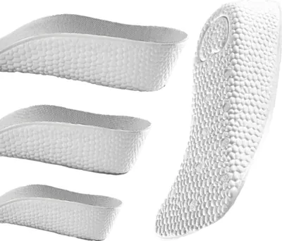 Image de Semelles réglables en hauteur pour plus de confort - Gris, 1,5cm
