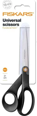Produktbild von Fiskars FF Universalschere, 21 cm, schwarz, 1019197