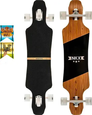 Image de NKX Fearless Longboard Oliv 39,5"
