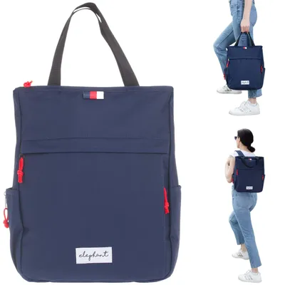Produktbild von Rucksack Damen Herren Spear Hygge Damenrucksack Freizeitrucksack Büro Sport Freizeit backpack Geheimfach A4 12790 Dark Blue Uni Blau 1