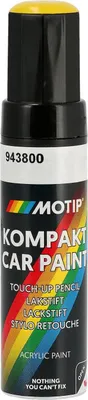 Produktbild von Motip Lackstift AC 3-0160 Gelb, ähnlich RAL 1018 zinkgelb, glänzend - 12ml