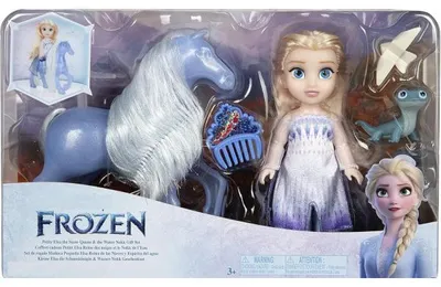 Image de Coffret disney frozen poupée elsa et cheval nokk - la reine des neiges 2 - jakks 21707