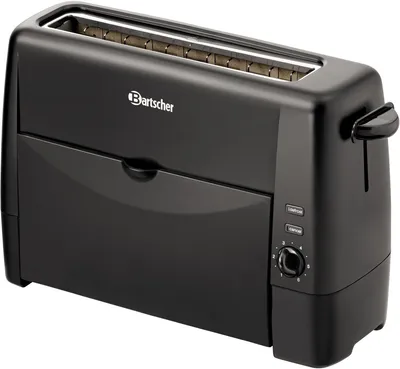 Immagine prodotto di Tostapane Bartscher TS20Sli, scivolo per toast, nero, 100282